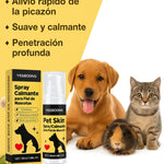 Spray para el tratamiento de la piel de mascotas