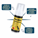 Spray para el tratamiento de la piel de mascotas